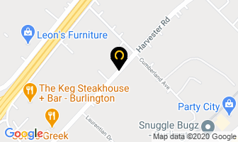 Proforma Promotional Printing in Burlington map