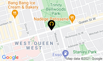 Progenic Dental Lab in Toronto map