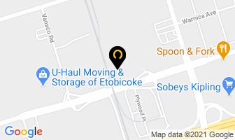 Progressive Roofing Supplies in Orillia map