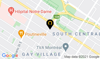 Project 80 Inc in Montreal map