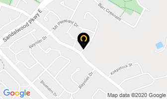 Project Lighting Services Ltd in Mississauga map