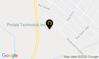 Prolab Technolub Inc in Thetford Mines map