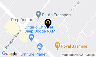 Promo Marketing in Mississauga map