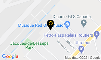 Promptex Yarns Inc in Dorval map