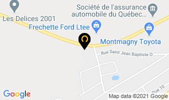 Propane Bo-Mont in Montmagny map