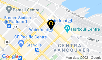 Prophecy Platinum Corp in Vancouver map
