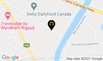Proslide Technology in Rigaud map