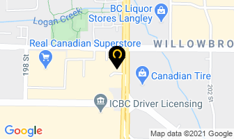 Prospera Credit Union in Langley map
