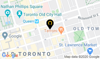 Prostate Cancer Canada in Orillia map