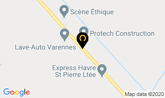 Protech Construction in Varennes map