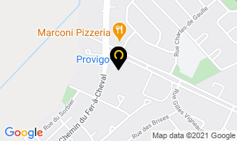 Provigo in Sainte-Julie map