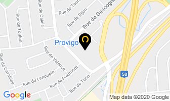 Provigo in Gatineau map