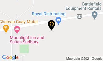 Provincial Doors Inc in Sudbury map