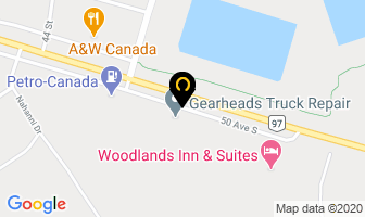 Provincial Motel in Fort Nelson map