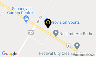 Provision Sports in Stratford map