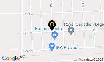 Provost Daycare Society in Provost map