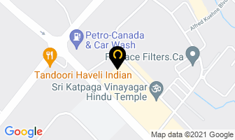 Prowood Doors in Brampton map