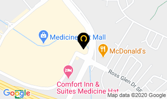 Pseudio Medicine Hat Mall in Medicine Hat map