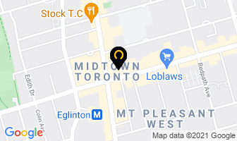 Psych Company in Toronto map
