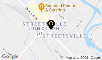 Psychic Reader in Mississauga map
