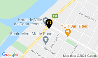 Pub Chez Philippe in Contrecoeur map