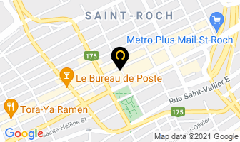 Pub Du Parvis in Ville de Québec map