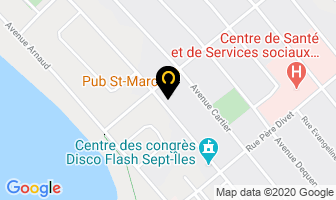 Pub St-Marc in Sept-Îles map