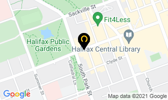 Public Gardens Speech & Language Services in Halifax map