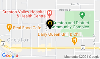 Public Health in Creston map