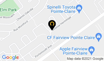 Publicitas Inc in Pointe-Claire map