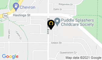 Puddle Splasher Child Care Society in Burnaby map