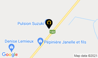 Pulsion Suzuki in Drummondville map