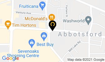 Punjab Fabrics Warehouse in Abbotsford map