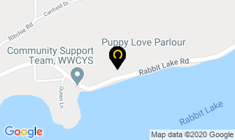 Puppy Love Parlour in Kenora map