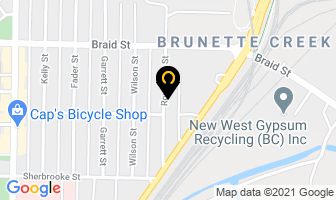 Purcell Mechanical Ltd in New Westminster map