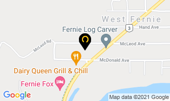 Pure Life Family Chiropractic in Fernie map