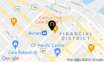 Pure Orange Inc in Vancouver map