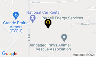 Purnell Energy Services Ltd in Grande Prairie map