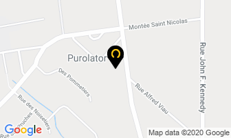 Purolator in Saint-Jérôme map