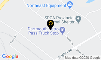 Purolator in Dartmouth map