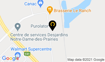 Purolator in Notre-Dame-des-Prairies map