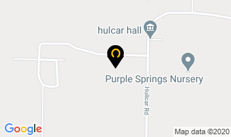Purple Springs Nursery in Armstrong map