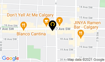Purr in Calgary map