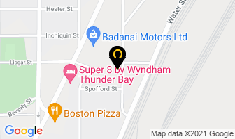 Push Fitness in Thunder Bay map