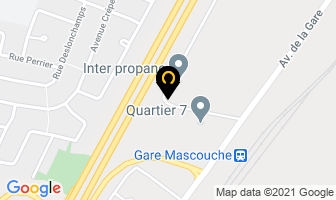 Pvc Aluminium Inc in Mascouche map