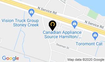Pw Woodworking in Hamilton map