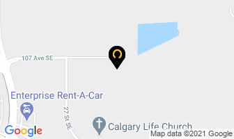 Pyramid Productions Inc in Calgary map