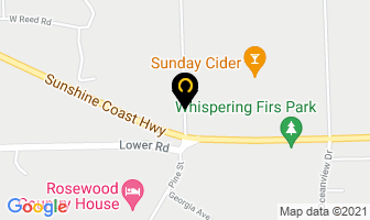 Q E S Holdings Ltd in Roberts Creek map