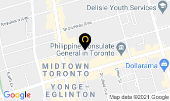 Q Residential in Toronto map