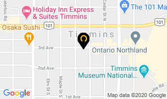 Q T Nails in Steinbach map